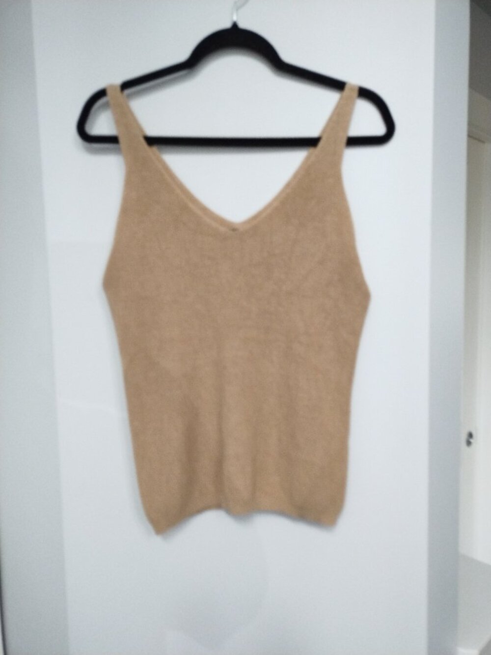 Vero moda tan in color knit tank